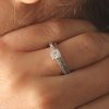 Scroll-engraved-petite-budget-engagement-ring-with-princess-Moissanite-by-OroSpot.jpg